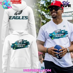 -NFL Philadelphia Eagles Playground Build 2024 Hoodie