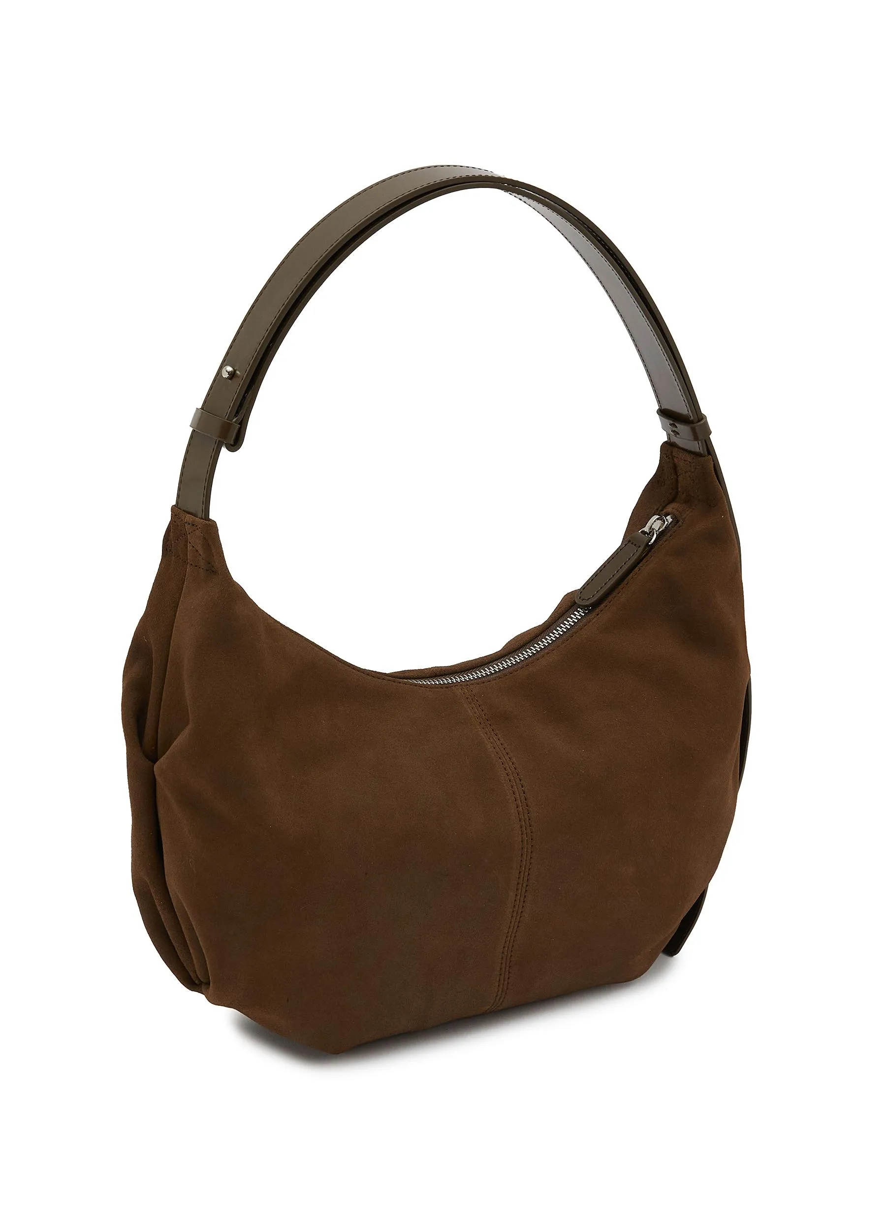 -----------NOTHING WRITTEN ---- ------------ ----HT Suede Hobo Shoulder Bag --