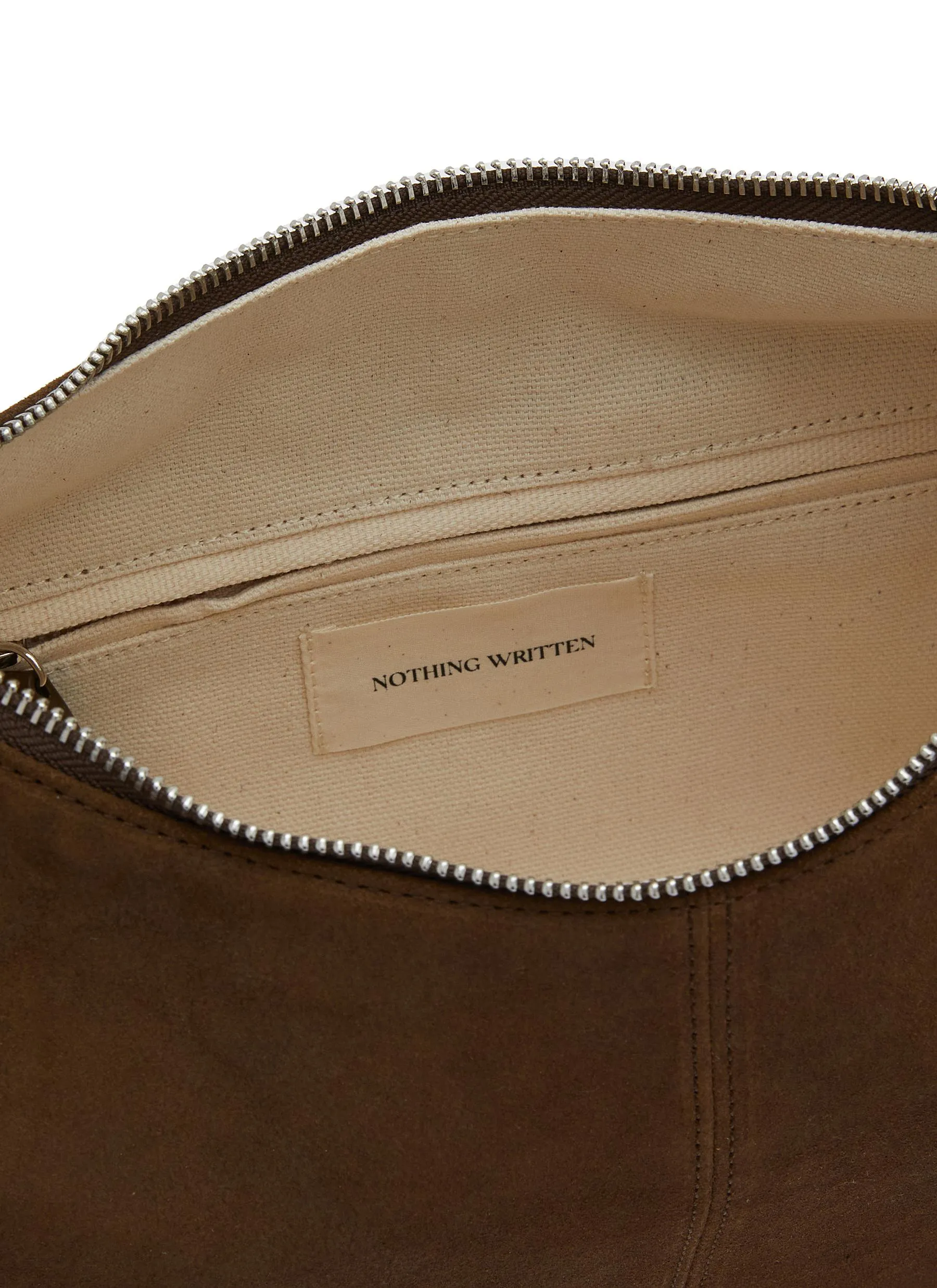 -----------NOTHING WRITTEN ---- ------------ ----HT Suede Hobo Shoulder Bag --