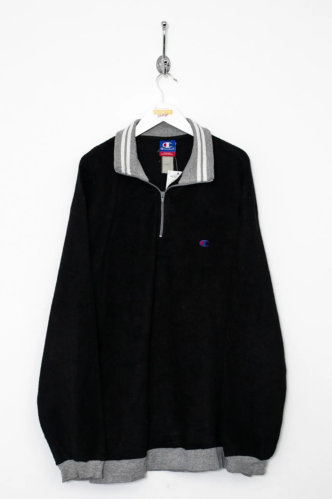 00s Champion 1/4 Zip Fleece (L)