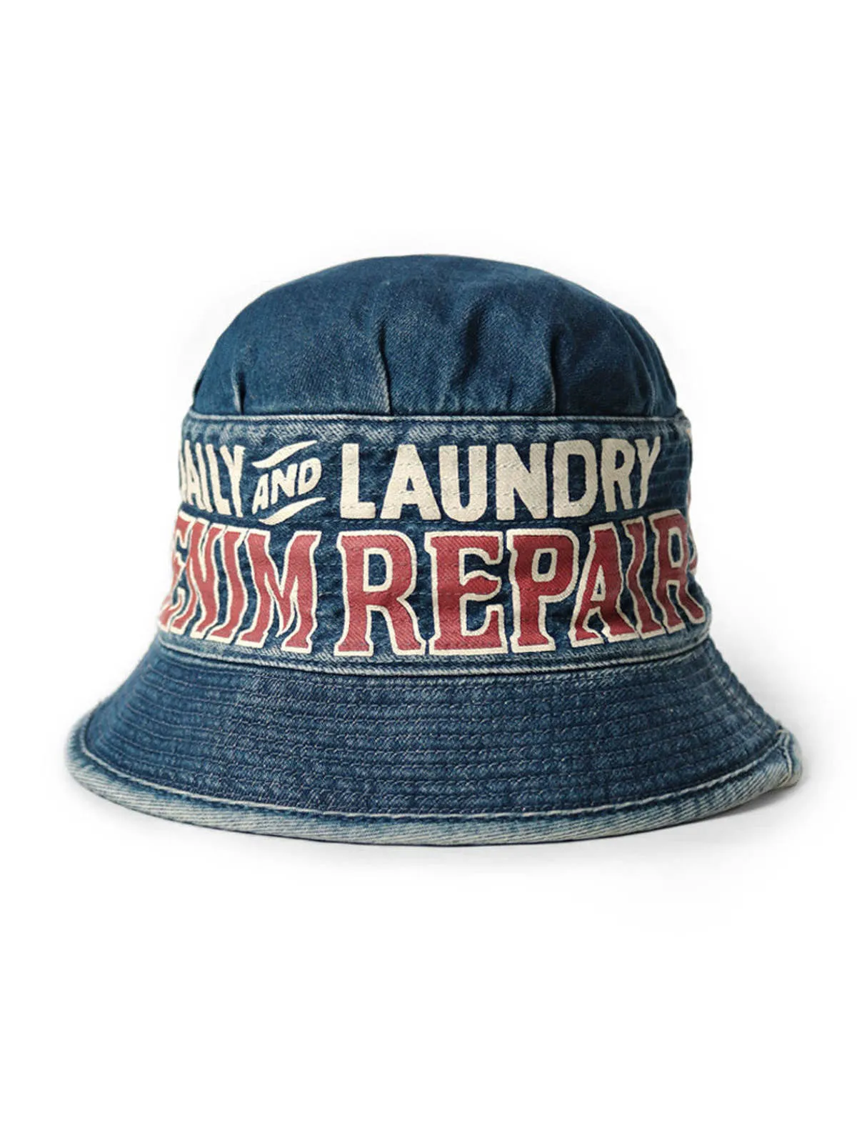 11.5oz denim laundry hat - blue