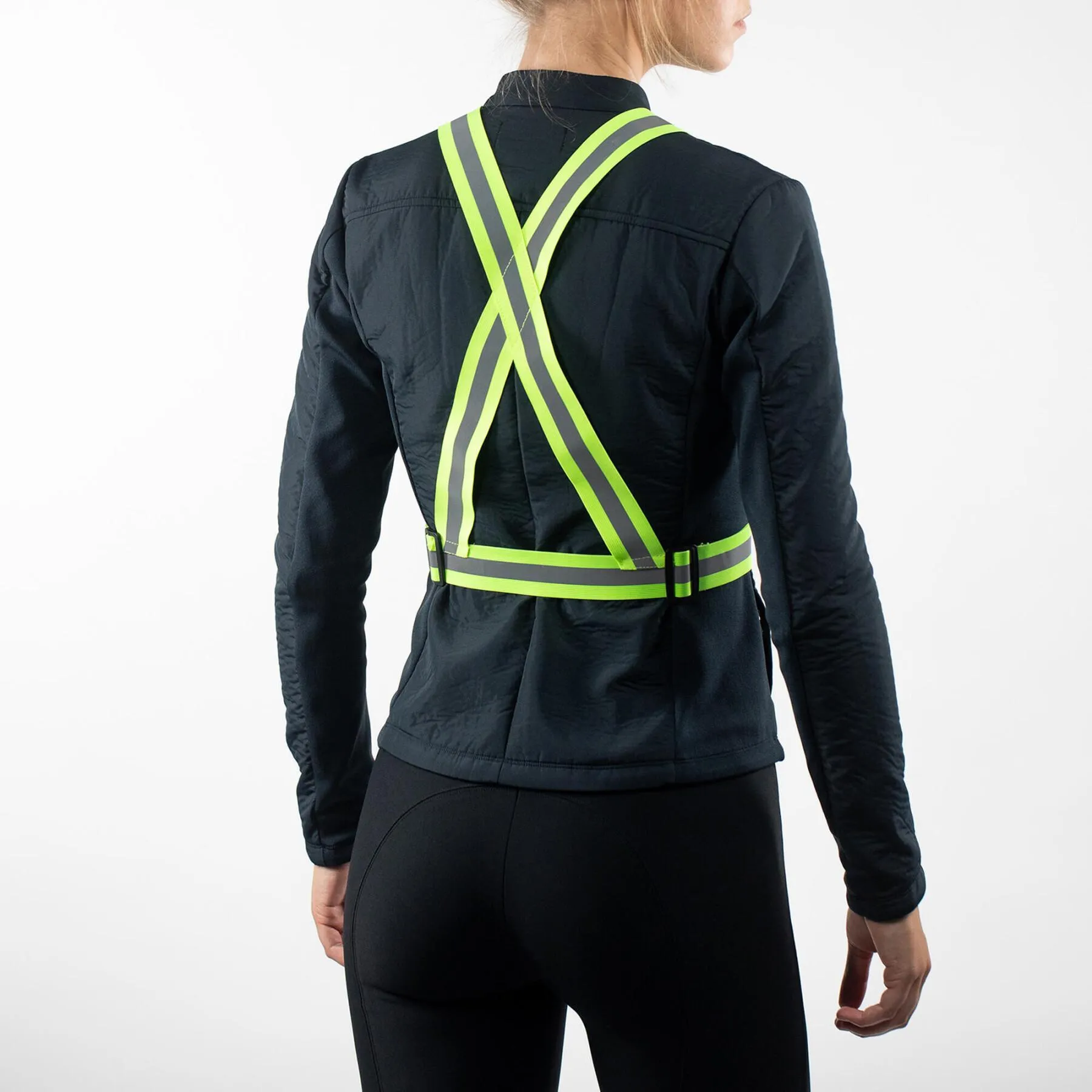 Adjustable riding vest with reflective stripes Horze Adjustable