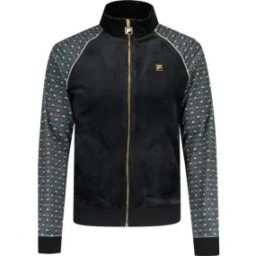 Albero Fila Gold Geo Print Velour Track Jacket B