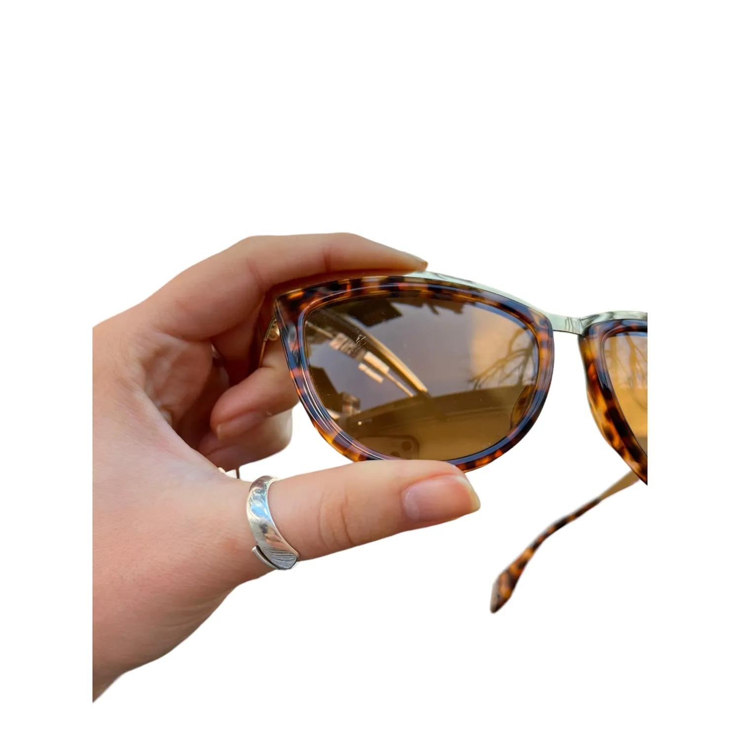 Alexander McQueen Tortoiseshell Sunglasses