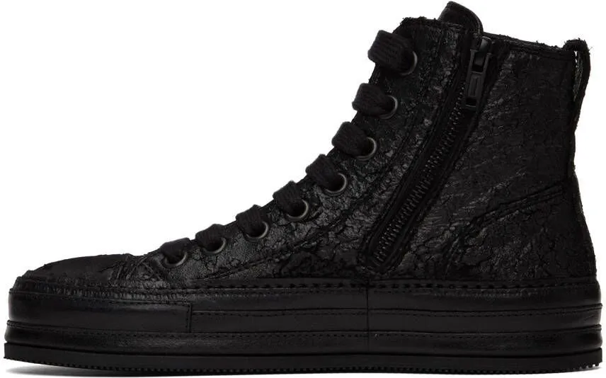 Ann Demeulemeester Black Raven Sneakers