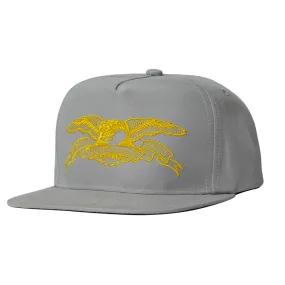 Anti-Hero Basic Eagle Snapback Hat Gunmetal