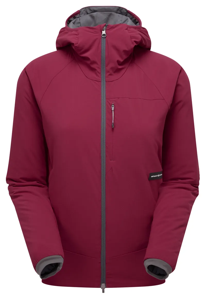 Artilect Womens Elevate Primaloft Bio Insulated Hoodie Primrose