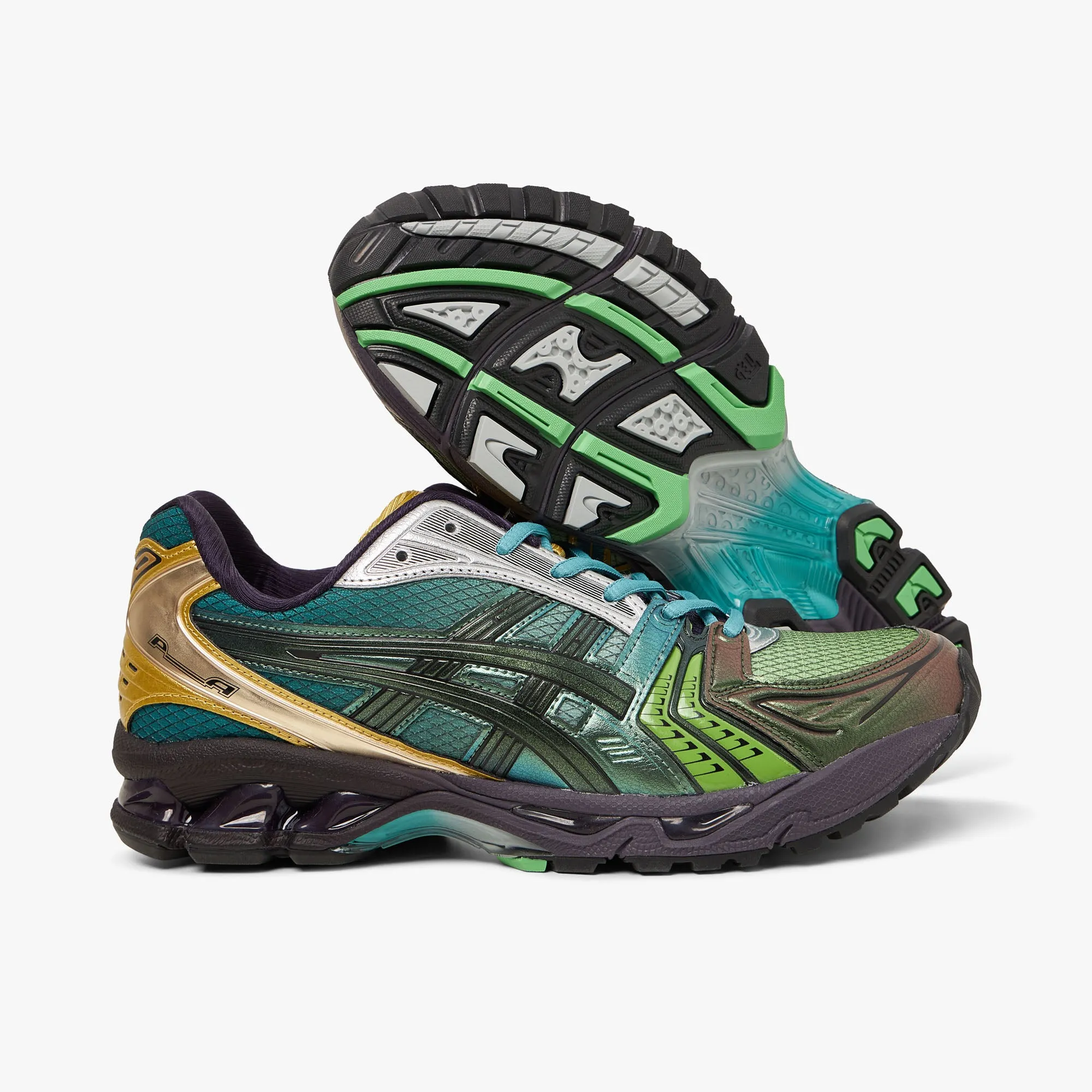 ASICS x P. Andrade Gel-Kayano 14 Gradation Green / Metal Green