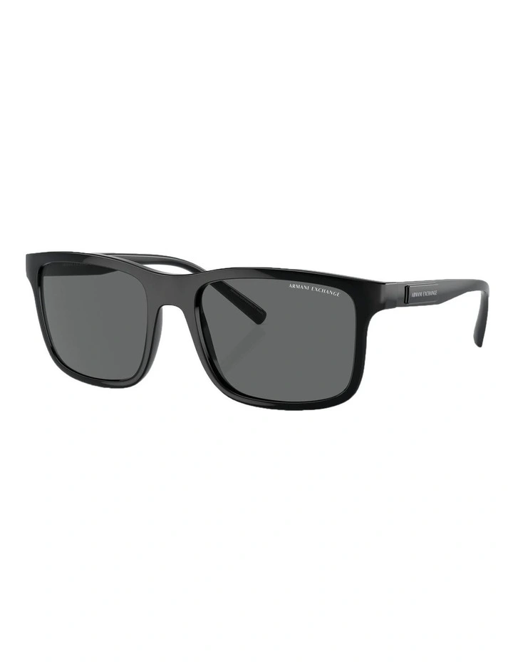 AX4145S Sunglasses in Black