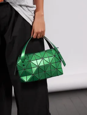 Bao Bao ISSEY MIYAKE Boston Shoulder Bag in Green by Bao Bao Issey Miyake