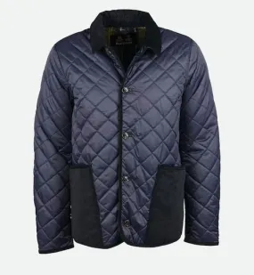 Barbour Men's Hoxton Liddesdale Quilted Jacket: Navy