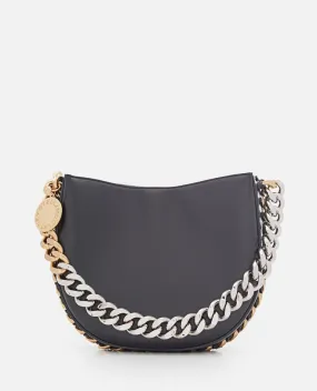 BICOLOR CHAIN ECO STRUCTURED SHOULDER BAG