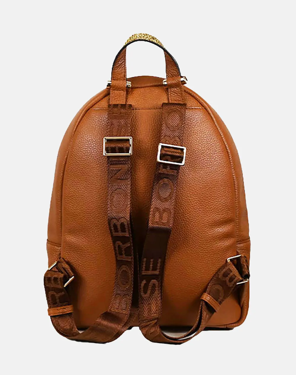 BORBONESE BORBONESE BACKPACK LEATHER ITAL.ORIGIN (Dimensions: 33 x 26 x 11 cm)