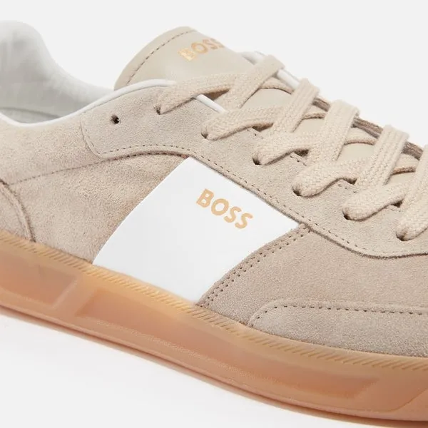 BOSS Men's Brandon Suede Tennis Trainers