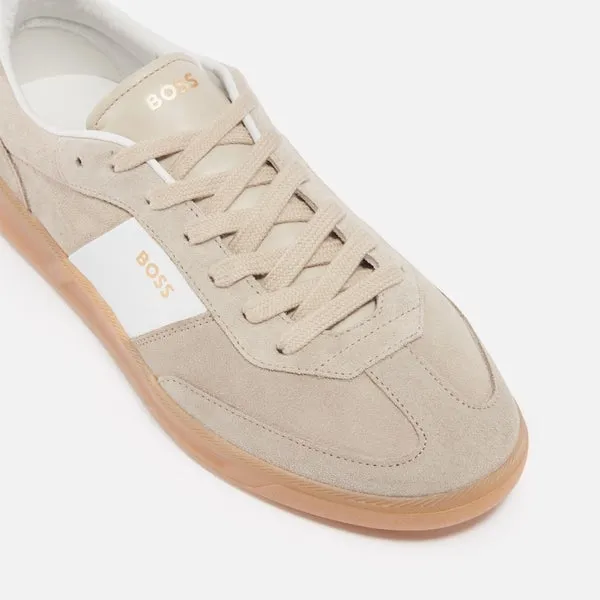 BOSS Men's Brandon Suede Tennis Trainers