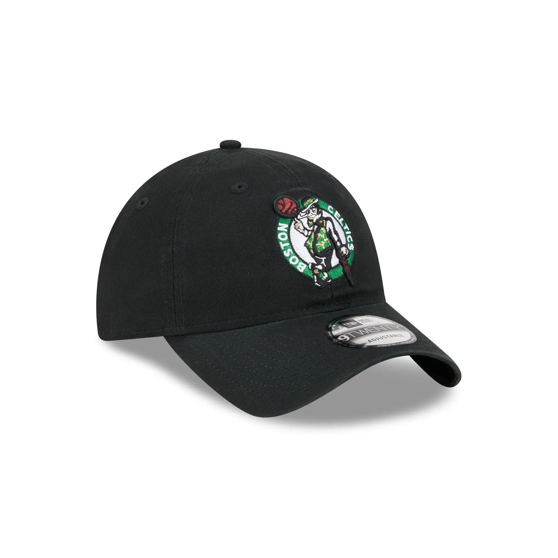 Boston Celtics Black 9TWENTY Adjustable Hat