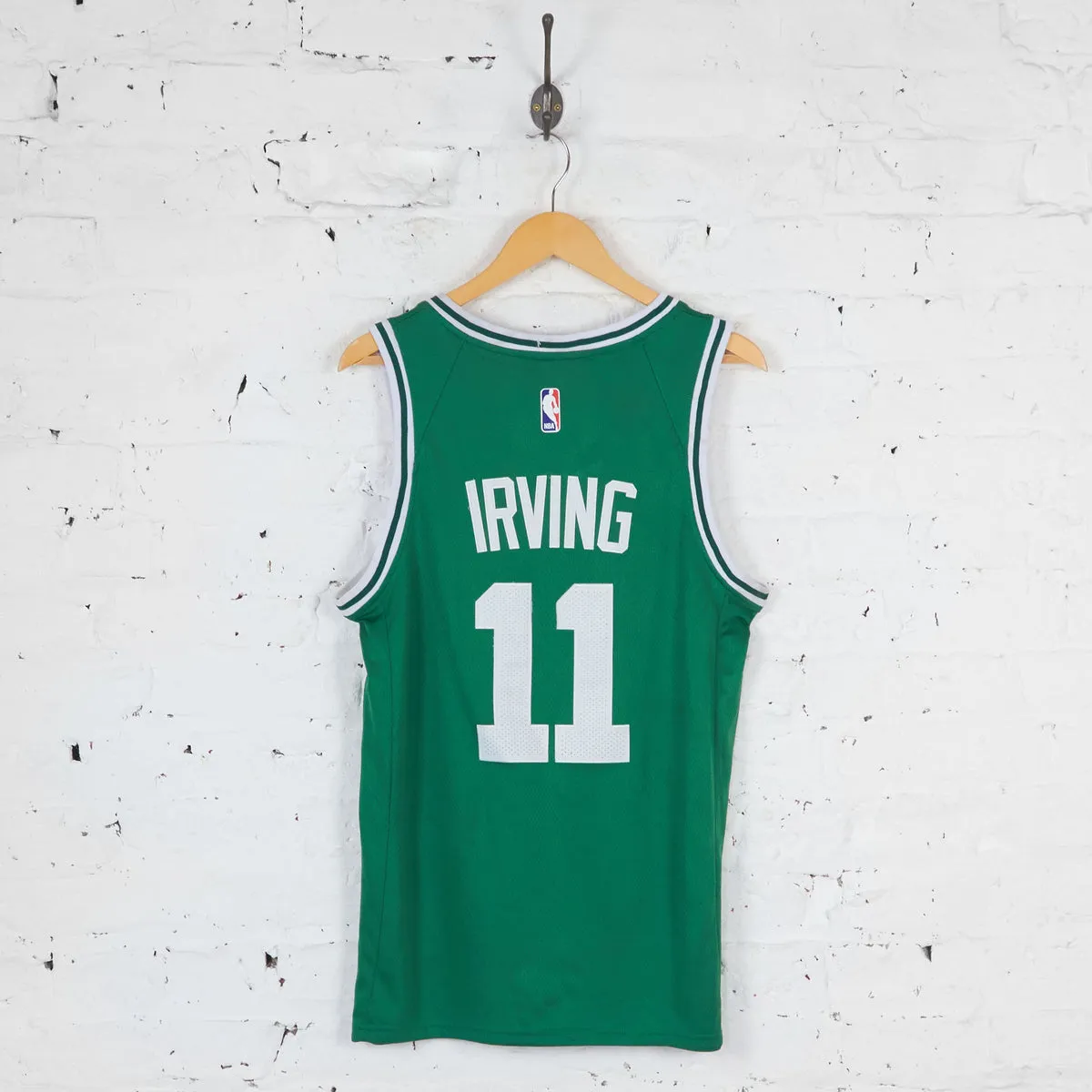 Boston Celtics Nike Irving Basketball Vest Jersey - Green - M