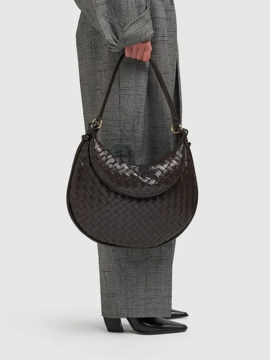 Bottega Veneta   Large Gemelli leather shoulder bag 