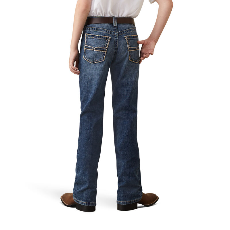 Boy's B4 Relaxed Graysill Boot Cut Jean in Nelson