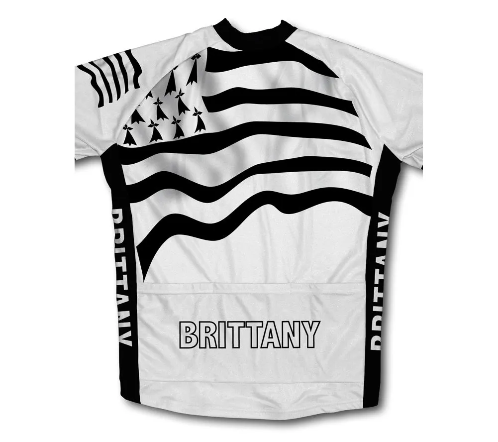 Brittany Flag Winter Thermal Cycling Jersey