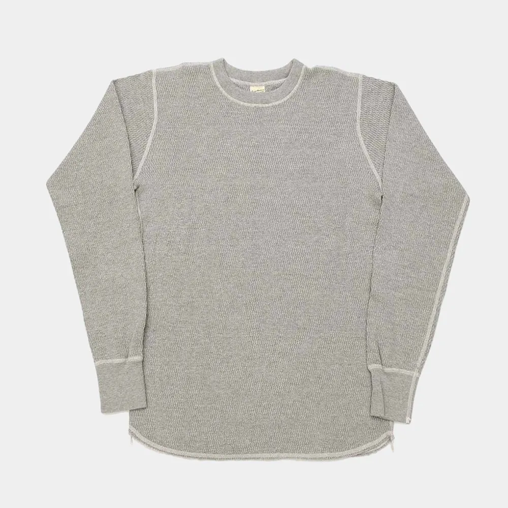 Buzz Rickson's LS Thermal T-Shirt - Grey