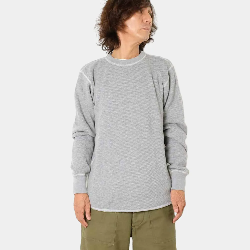 Buzz Rickson's LS Thermal T-Shirt - Grey