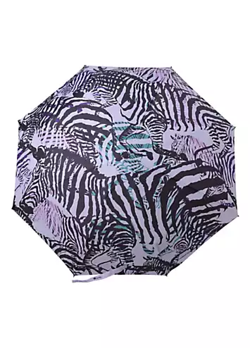 CaraMia Zebra Crossing Auto Umbrella | Kaleidoscope