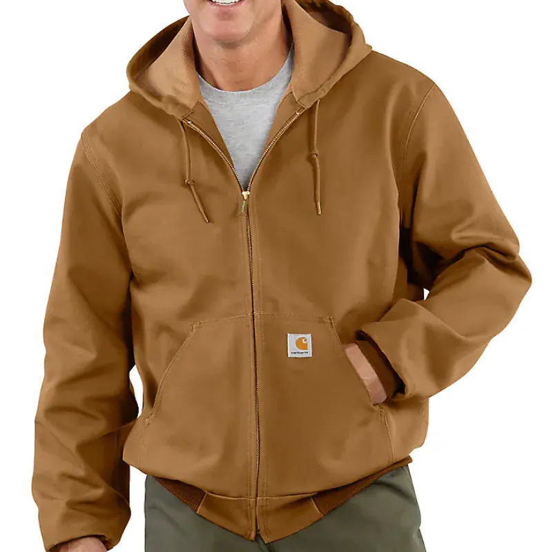 CARHARTT LOOSE FIT FIRM DUCK THERMAL-LINED ACTIVE JACKET (J131)