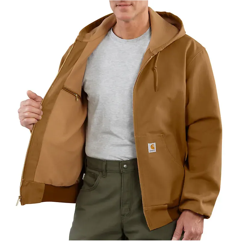 CARHARTT LOOSE FIT FIRM DUCK THERMAL-LINED ACTIVE JACKET (J131)