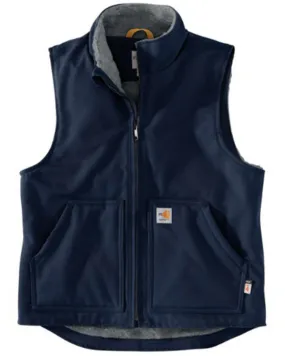 Carhartt Men's FR Duck Sherpa-Lined Vest