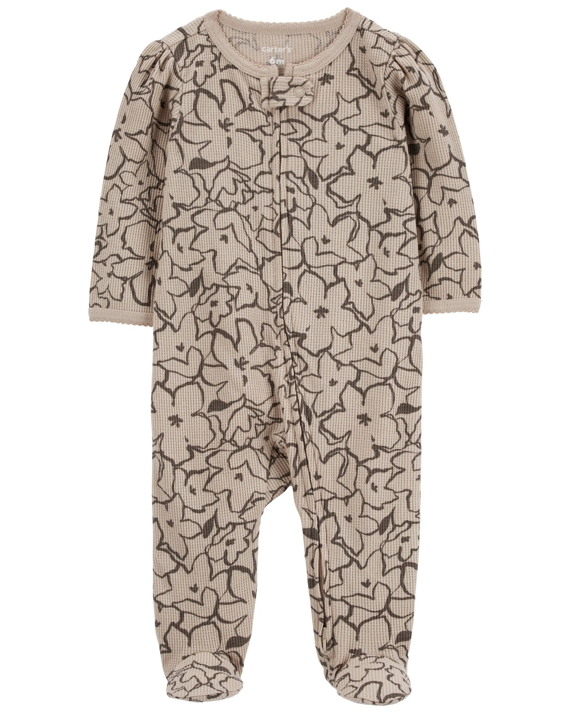 Carters Oshkosh Baby Floral 2-Way Thermal Sleeper