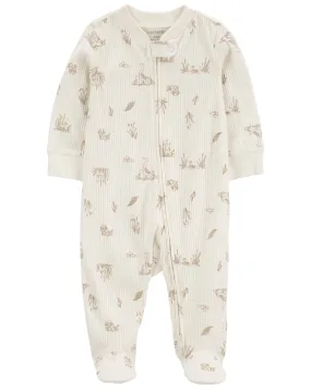 Carters Oshkosh Baby Goose 2-Way Zip Thermal Sleeper Pyjamas