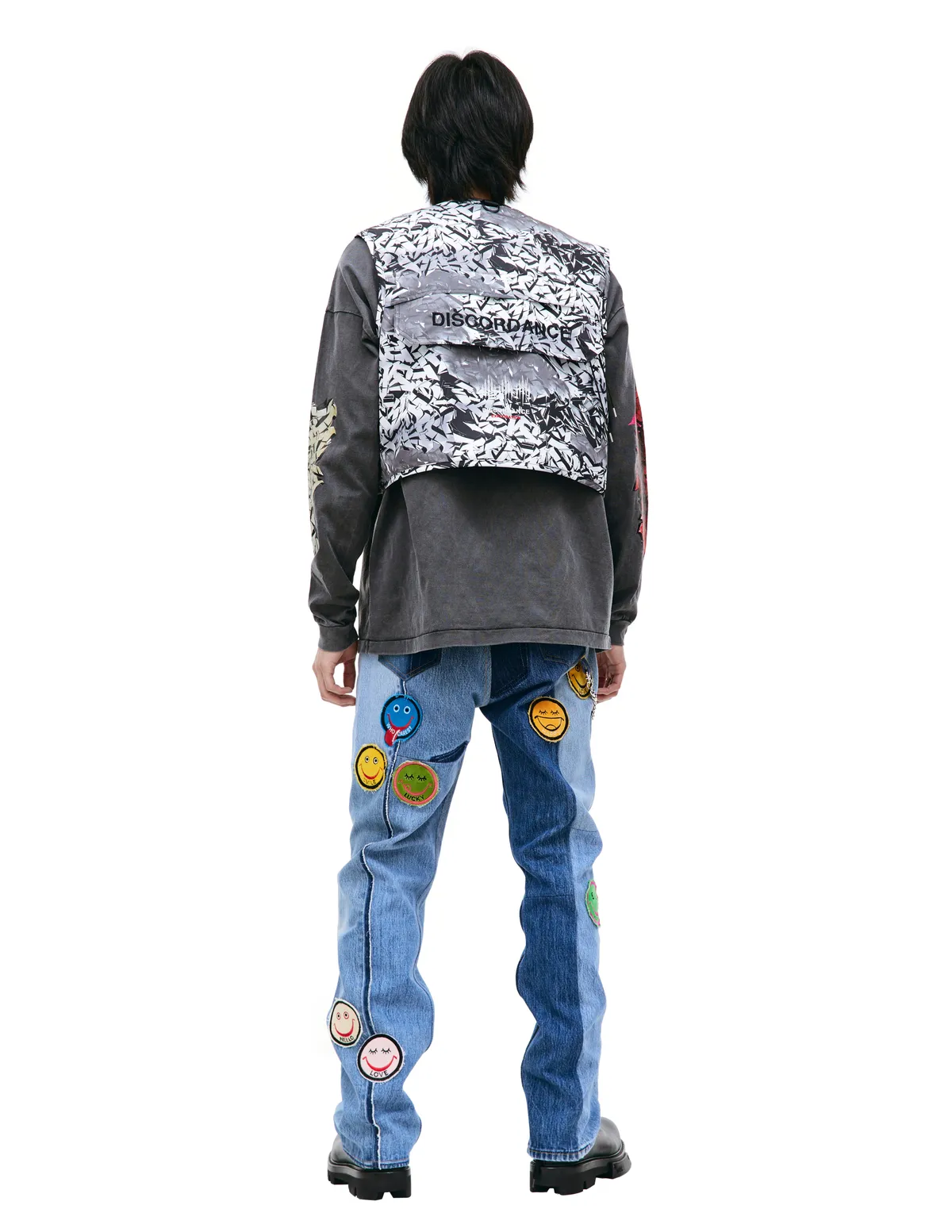 Children of the discordance 2AM graffiti vest - Gray