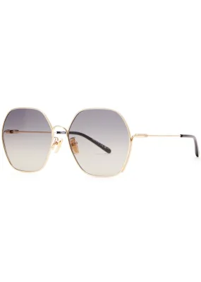 CHLOE Hexagonal-frame sunglasses  -                         -                     -                