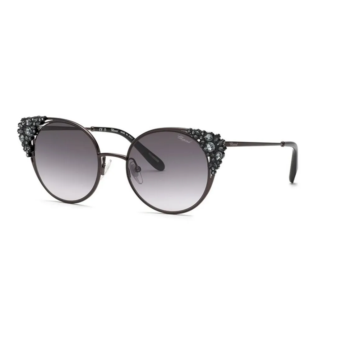 CHOPARD Elegant Black Gradient Sunglasses