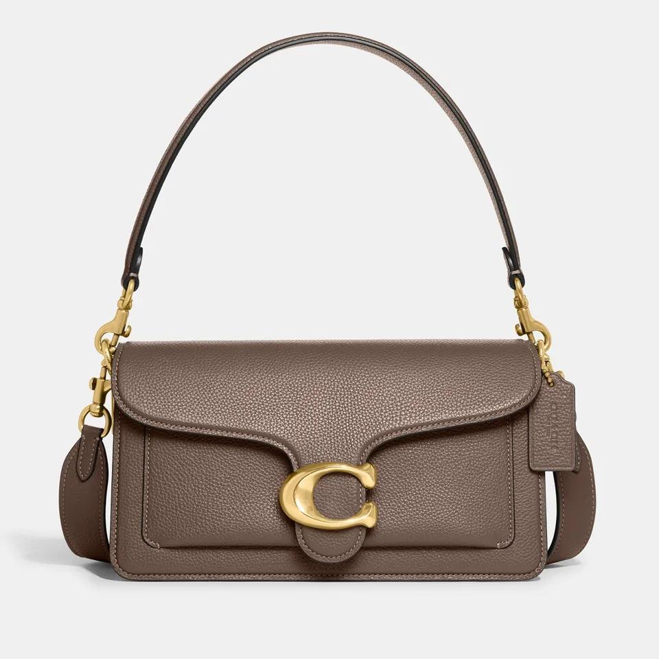 Coach Pebble Tabby 26 Leather Shoulder Bag | Coggles