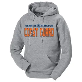 Coast Guard Hoodie -  USMC - Semper Paratus Basic Sweatshirt  Men's and Lady's USCG Hoodie