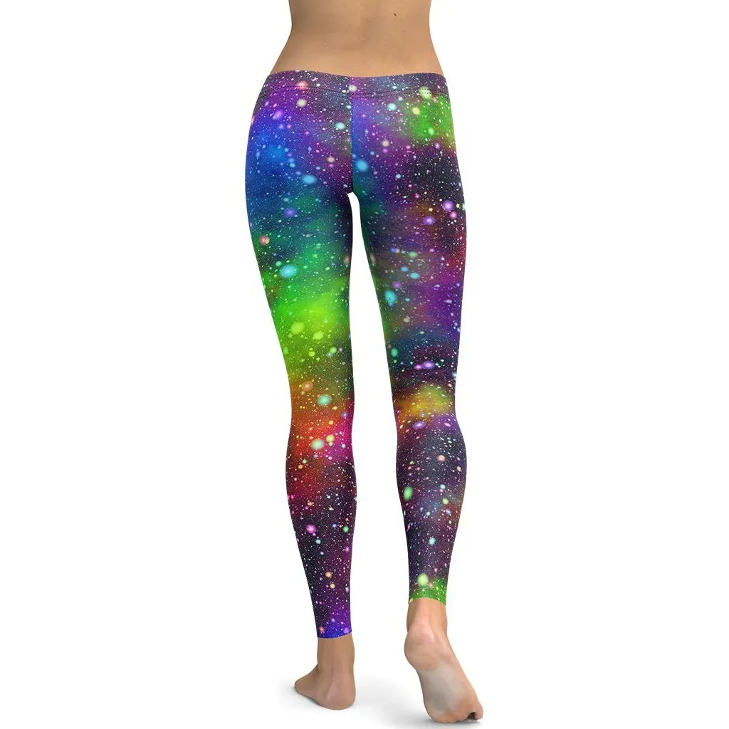 Colorful Universe Leggings