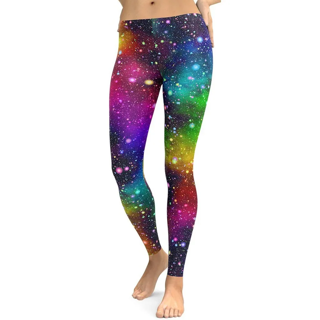 Colorful Universe Leggings