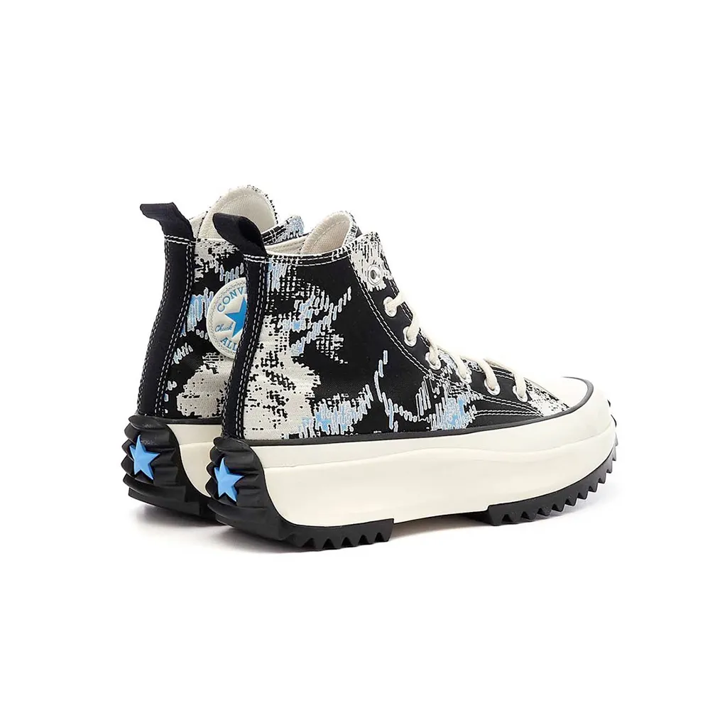 Converse Hybrid Floral Run Star Hike University Blue/Black/Egret 171398C