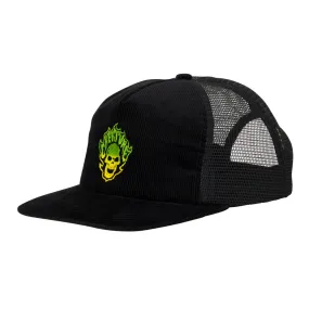 CREATURE BONEHEAD FLAME MESH TRUCKER HAT (44442166)