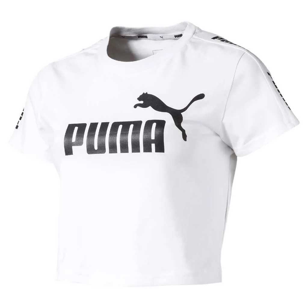 Crop Top Puma Amplified Logo Tee pour femme