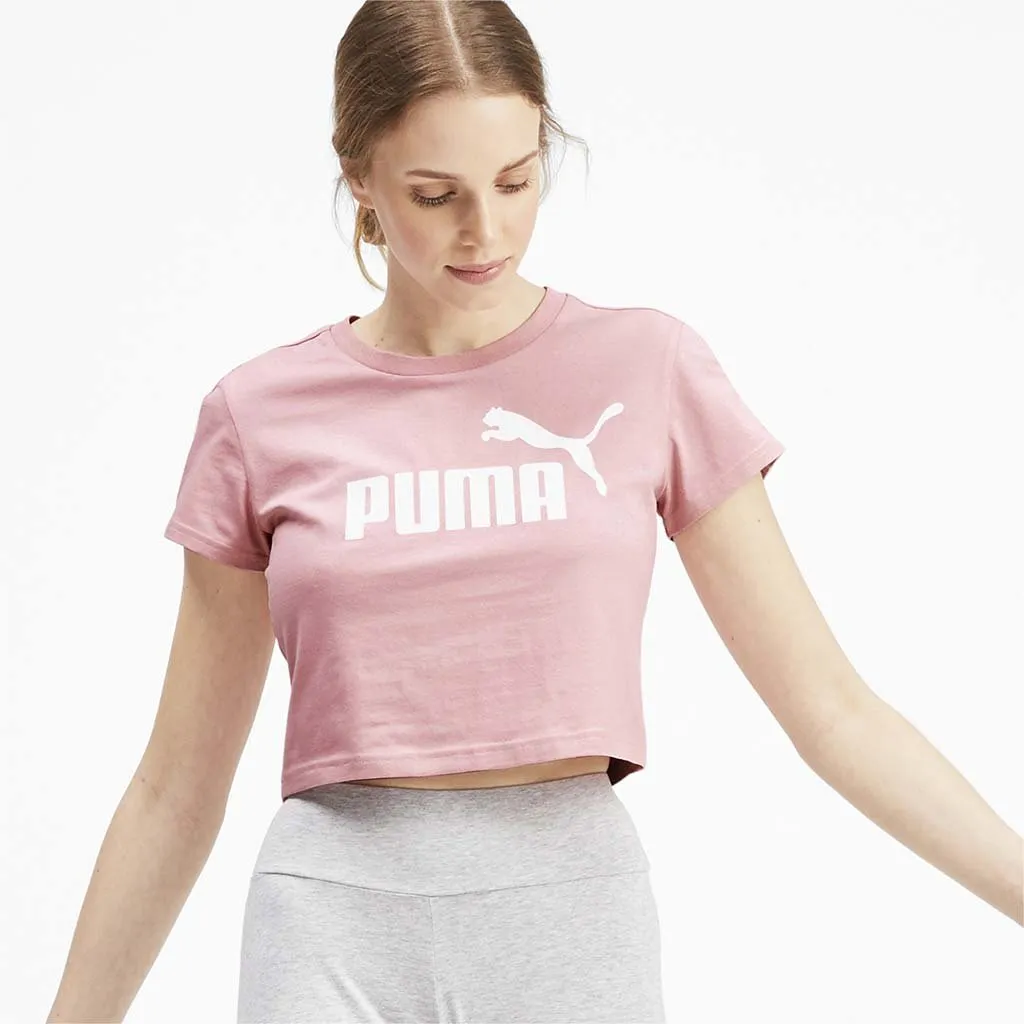 Crop Top Puma Amplified Logo Tee pour femme