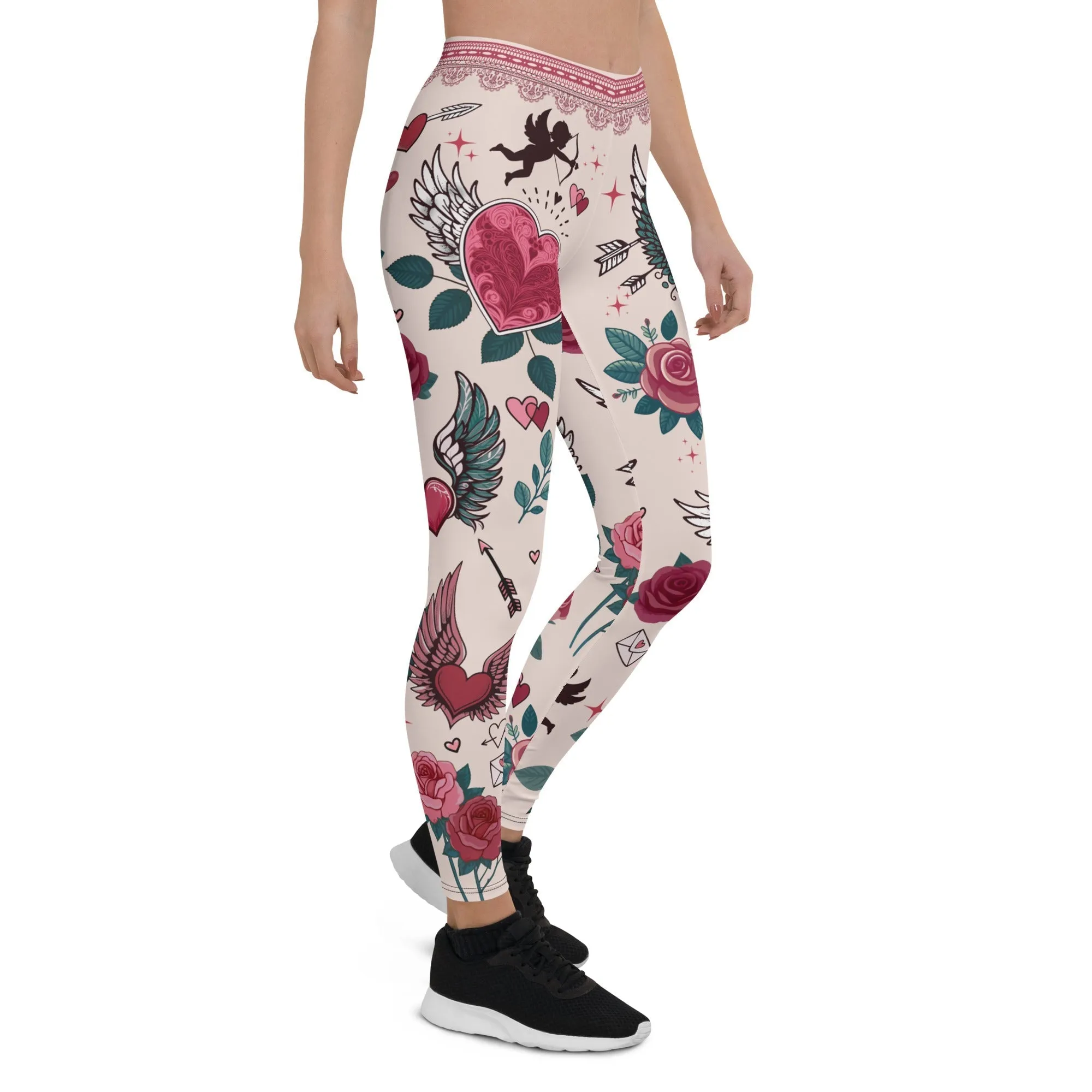 Cute Valentine Leggings