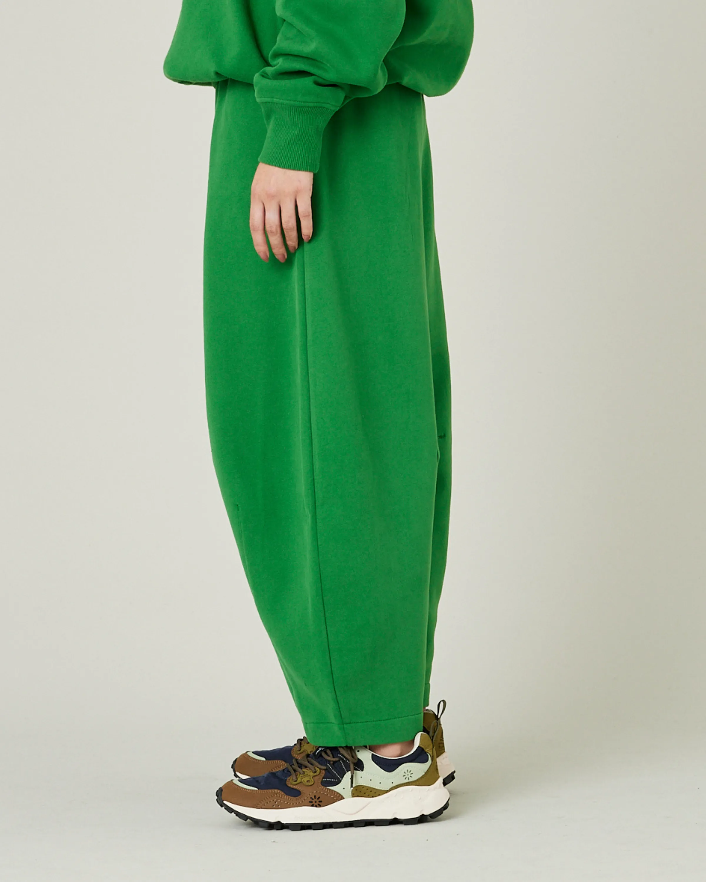 Daisy Juniper Green Organic Cotton Jersey Trousers