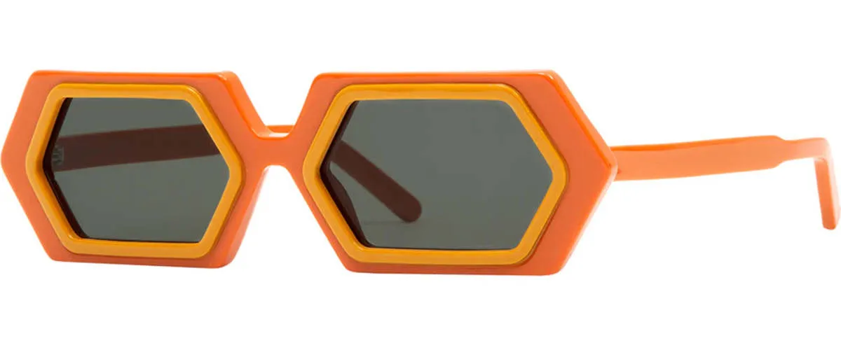 Dexagon sunglasses - Orange