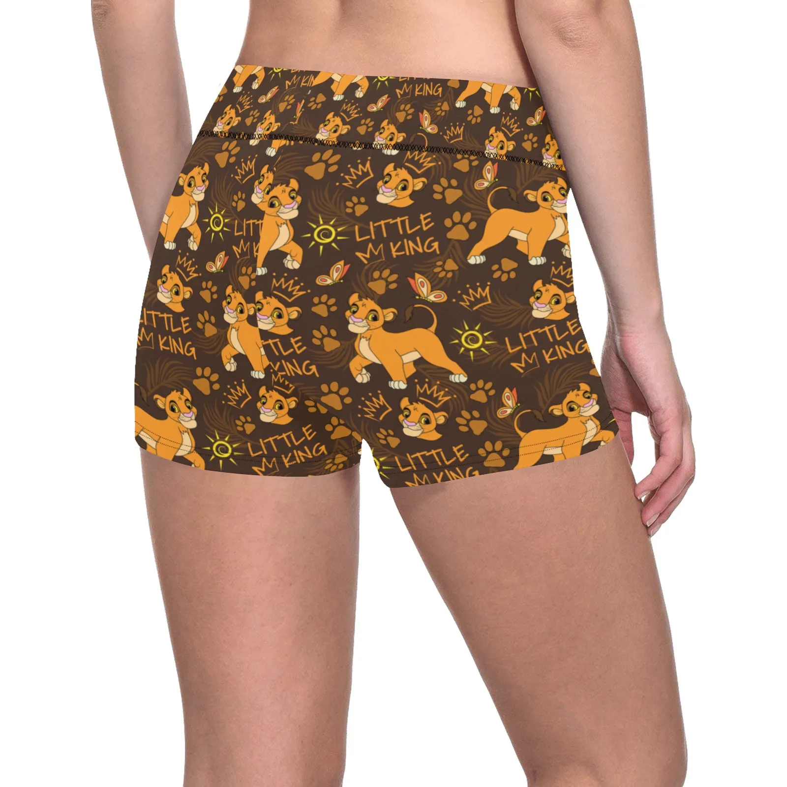 Disney Lion King Little King Women's Short Leggings