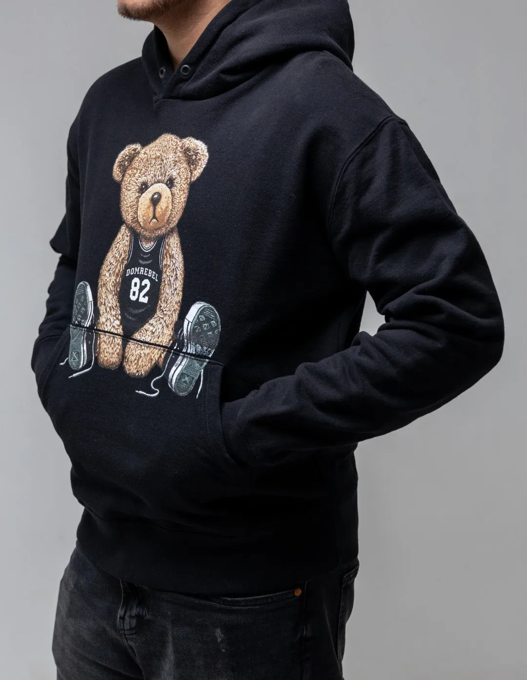 Domrebel  DOMREBEL DOMR SWEAT HOODIE PLAY TEDDY BASKETBALL