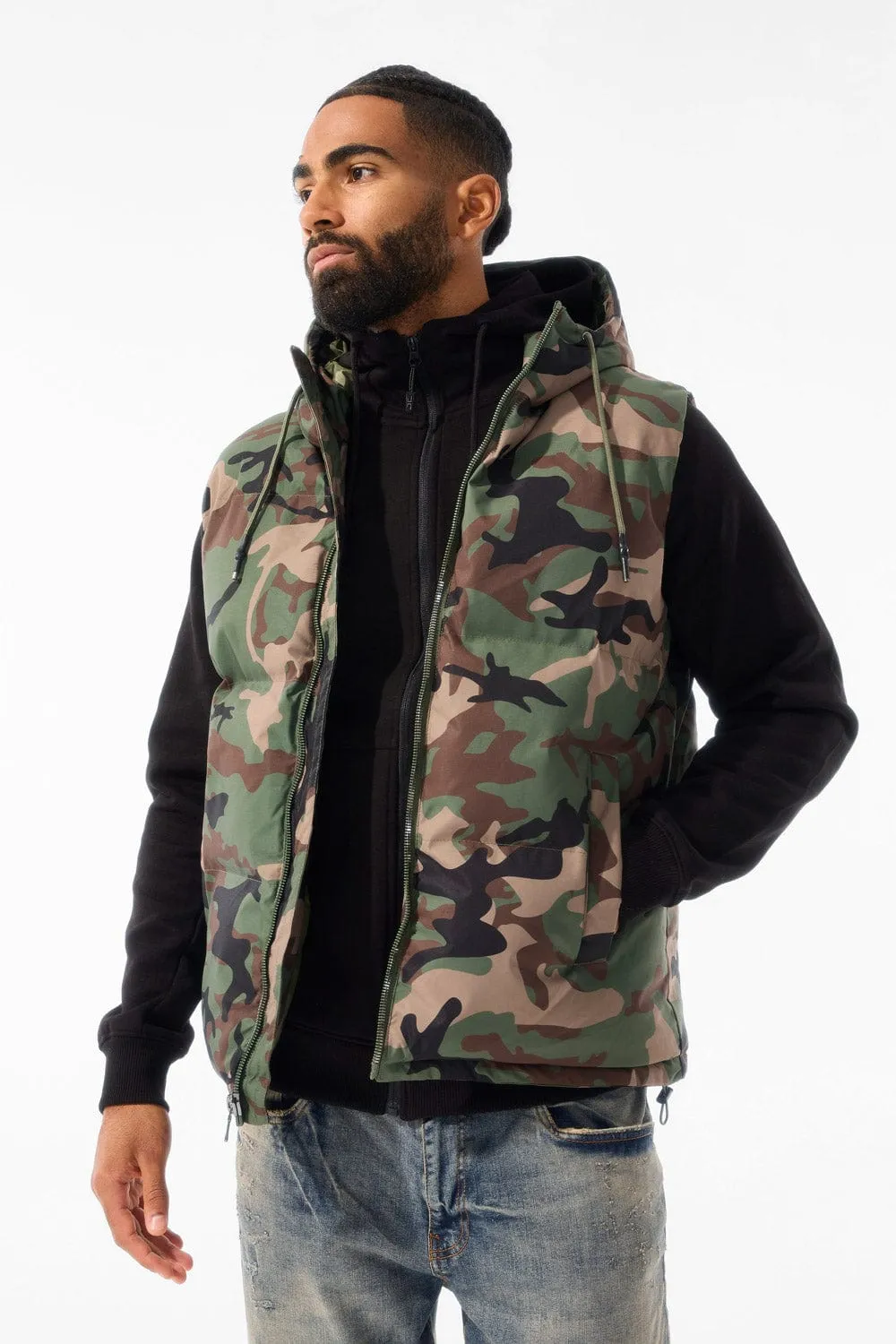 East New York Bubble Vest (Vintage Camo)