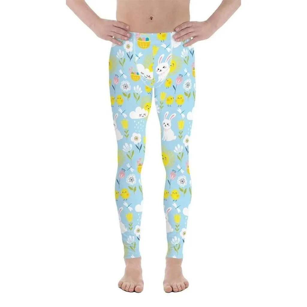 Easter Cute Pattern Men's Leggings